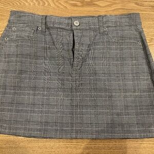 American Eagle Plaid Mini Skirt